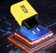 Зарядное устройство Блок питания для телефона AD65 40W 2 Type-C USB Блок зарядки для Samsung, iPhone, Xiaomi, Redmi, Huawei, Realme Yellow - изображение 4