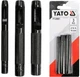 Просекатели Отверстий Ø 6, 8, 10 мм Набор 3 шт YATO (YT-35881) - изображение 1