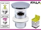 Донный Клапан с Переливом Для Умывальника Click-Clack G1-1/4" Fala (75487) - изображение 4
