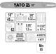 Шина на Бензопилу 45 см Для Пильной Цепи 3/8"; 62Z YATO (YT-849355) - изображение 1