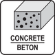 Wiertło koronowe do betonu YATO 68 x 280 mm z prowadnicą, uchwytem SDS+, monolityczne (YT-44033) - obraz 6