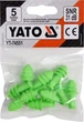 Шумоподавляющие Беруши (5 пар) Силиконовые 31 дБ YATO® YT-74551 - изображение 4