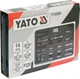 Хон Для Розточування Циліндра з Камінням Набір 14 шт YATO (YT-05800) - зображення 4