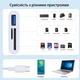 Переходник тайп си на юсб картридер otg адаптер type c на usb кард ридер sd для флешки на телефон GS16 - изображение 3