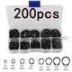 Стопорные Кольца Наружные М6, М8, М10, М12, М14, М16, М18, М20 Набор 200 шт DIN 471 Spec (SP-068200) - изображение 1