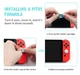 Силіконові накладки на стики Paws 6в1 Yellow/White для ігрової приставки Nintendo Switch / Switch OLED / Switch LITE [437156060] - зображення 5