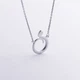 Серебряное колье "Змея" 908-01392 Онікс 40 - изображение 1
