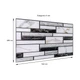 Декоративная ПВХ плитка 960*480*4мм (D) SW-00001776 - изображение 3