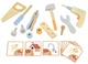 Drewniany zestaw do zabawy Viga Toys PolarB Narzędzia 13 elementów (6971608442049) - obraz 1