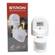 Інфрачервоний датчик руху ETRON Sensor 1-ESP-354 White 230V IP44 з датчиком освітленості — автоматичний сенсор для ввімкнення світла - зображення 1