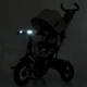 Детский трехколесный велосипед Turbo Trike MT 1006-12, со светом, музыкой и родительской ручкой светло-серый - изображение 7