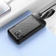 Универсальная мобильная батарея Power Bank HOCO J123B 30000mAh/2USB/Type-C/Lightning/QC/PD/22.5W/3A Черный (24032) - изображение 7