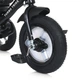 Дитячий триколісний велосипед Turbo Trike MT 1006-10, зі світлом, музикою та батьківською ручкою, жовтий - зображення 6