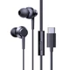Навушники провідні з мікрофоном Baseus Encok Cz11 Wired Earphones A00164300113-Z1 Hi-Fi Audio/Type-C Чорний (26601) - зображення 1