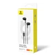 Навушники провідні з мікрофоном Baseus Encok Cz11 Wired Earphones A00164300113-Z1 Hi-Fi Audio/Type-C Чорний (26601) - зображення 5