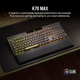 Klawiatura przewodowa Corsair K70 MAX RGB MGX Rapid Trigger Steel Grey (CH-910961G-DE) - obraz 2