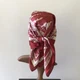 Женский платок бандана шарф повязка на шею сумку голову Honey Fashion Accessories красный (12-177) - изображение 5