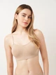 Бюстгальтер без косточек бесшовный Siela CAMI TOP S/M Бежевый (4823116924178) - изображение 1