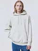 Худи оверсайз мужское H&M 061099512_grey S Серое (6666000321145) - изображение 1