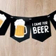 Паперова гірлянда Happy Moments "I CAME FOR BEER" 12 прапорців 2 метри (09038) - зображення 3