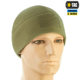 Шапка M-Tac Watch Cap Elite флис (320г/м2) с липучкой Tan L - изображение 3