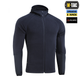 Кофта M-Tac Hoodie Polartec Sport Dark Navy Blue 2XL - зображення 3