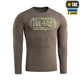 Футболка M-Tac Logo довгий рукав Dark Olive 2XL - зображення 3