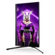 Монитор AOC AGON AG274QZM TFT 27" QHD IPS 240Гц 1 мс 2xHDMI USB-C DP USB-hub HAS Pivot колонки Black (AG274QZM) - изображение 6