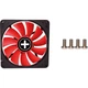 Вентилятор для корпуса 140mm Xilence XPF140.R Red/Black, Retail Box (XF050) - изображение 7