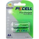 Акумулятор AA 600mAh, 1.2V Ni-MH, RTU rechargeable battery, PKCELL, 2pcs/card - изображение 1