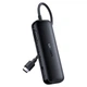 Переходник конвертер UGREEN CM260 USB 2.0 Type-C - VGA V1.2 HDMI V2.0b DP V1.2a Black (60568) - изображение 1