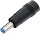 Переходник питания S1019 с DC5.5*2.1мм на DC5.5*2.5мм Black - изображение 1