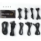 Блок питания для ПК 1250W Chieftec POLARIS 3.0 PPS-1250FC-A3 135мм 80+ GOLD Cable management ATX - изображение 8
