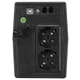 Источник бесперебойного питания ИБП FSP iFP-600 600ВА/360Вт USB LCD 2хSchuko AVR Black (PPF3602700) - изображение 3
