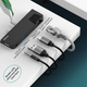 Док-станция хаб Baseus CAHUB-FG01 USB3.1 Type-C 3.5mm - USB 3.0 RJ45 Type-C 3.5mm для Surface Go Black - изображение 9