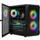 Корпус для компьютера LogicConcept PORTOS MESH+GLASS mATX без БП 3x120mm ARGB (3667DA4B6E49) - изображение 9
