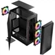 Корпус для компьютера LogicConcept PORTOS MESH+GLASS ARGB fans 4x120mm без БП ATX Black (AT-PORTOS-10-0000000-0002) - изображение 9