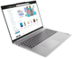 Ноутбук Lenovo IdeaPad Slim 5 16IAH8 (83BG001ARA) Cloud Grey / 16" IPS WUXGA / Intel Core i5-12450H / RAM 16 ГБ / SSD 512 ГБ / Подсветка клавиатуры / Зарядка через Type-C - изображение 3