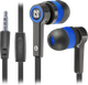 Провідні навушники з мікрофоном Defender Pulse 420 jack 3,5 Black-Blue - зображення 1