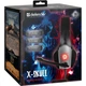 Проводящие игровые наушники гарнитура Defender X-Skull LED RGB USB 2 x jack 3.5 Black-Grey - изображение 8