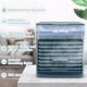 Міні-кондиціонер NexFan 7LED - працює від мережі та USB (кондиціонер, вентилятор, зволожувач - 3 в 1) - зображення 4