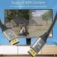 Кабель цифровий DisplayPort DP2DP1.4-MM-03 DP166 версія 1.4 штекер / штекер ∅6 мм 32.4 Гбіт/с 144 МГц колір графіт в оплетці (3 м) I-Taki - зображення 6