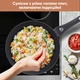 Сковорода WOK Krauff алюмінієва з антипригарним покриттям 28 см (25-45-123) - зображення 4