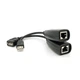 Подовжувач USB 2.0 сигналу F/UTP до 50 метрів, RJ-45 to AM + RJ-45, Blister Q100 - зображення 3