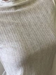 Жіноча прозора кофтинка гольф водолазка Honey Fashion Accessories М білий (10-124) - зображення 5