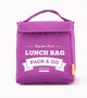 Термосумка Lunch Bag (Ланч Бег) Pack and Go "Lunch Bag M" фиолетовый - изображение 2