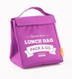 Термосумка Lunch Bag (Ланч Бег) Pack and Go "Lunch Bag M" фиолетовый - изображение 3
