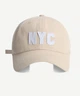 Бейсболка NYC кепка панамка головные уборы Honey Fashion Accessories 56-58 бежевый (13-48) - изображение 1