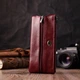 Містка ключниця з натуральної шкіри ST Leather 22508 Бордовий - зображення 5