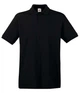 Поло Fruit of the Loom Premium polo 3XL Черный (0632180363XL) - изображение 1
